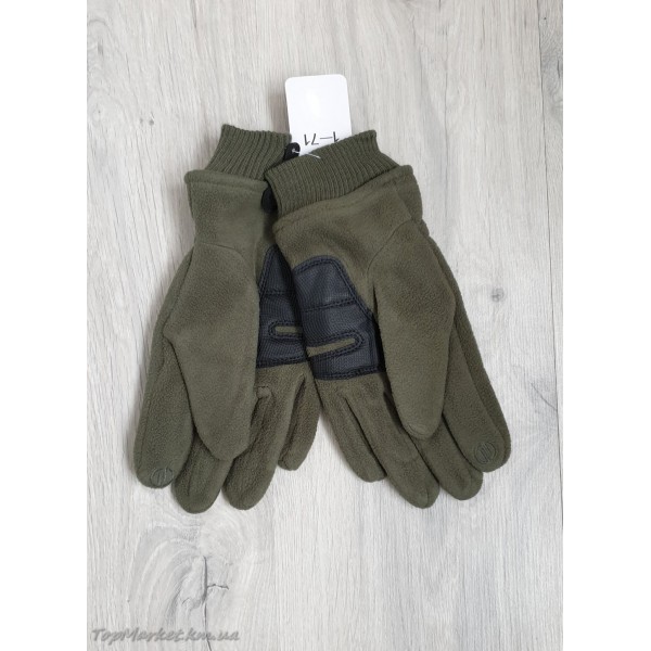 Одинарні флісові чоловічі рукавиці №1-71
