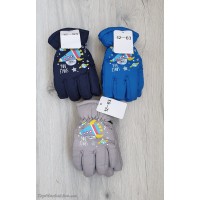 Балонові рукавиці на флісі мікс хлоп/дівч №12-63, 2-4 роки