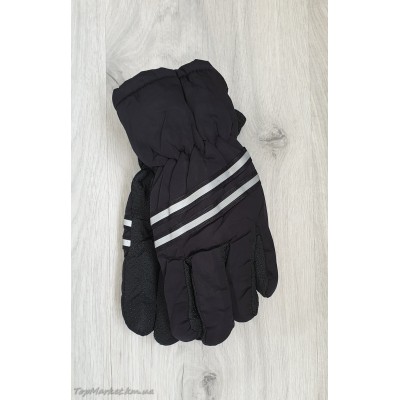 Балонові рукавиці на хутрі для хлопчиків №16-13, 4-6 років