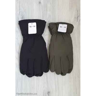 Чоловічі балонові рукавиці на флісі №16-14
