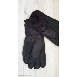 Балонові чоловічі рукавиці на флісі №16-15, великий розмір