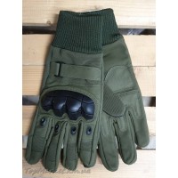 Тактичні чоловічі рукавиці №17-32 - хакі