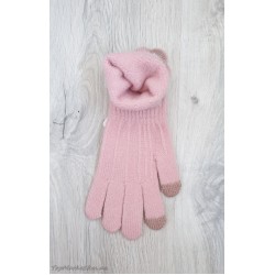 Одинарні рукавиці для дівчаток №3-10, 7-12 років