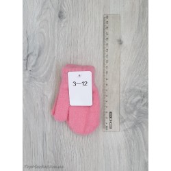 Одинарні дитячі рукавички мікс хлоп/дівч №3-12, 0-2 роки