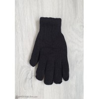 Чоловічі/жіночі в'язані подвійні рукавиці №3-16, середній розмір