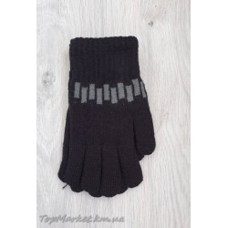 Подвійні рукавиці для хлопчиків на хутрі №3-18, 5-9 років