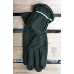 Одинарні флісові чоловічі рукавиці №4-8, середній розмір
