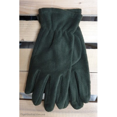 Одинарні флісові чоловічі рукавиці №4-8, середній розмір
