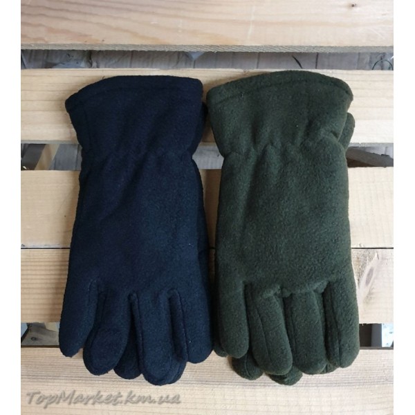 Подвійні дитячі флісові рукавиці №4-9, 5-9 років