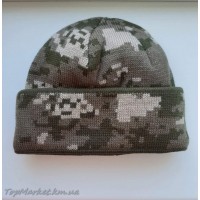 В'язана чоловіча шапка - піксель
