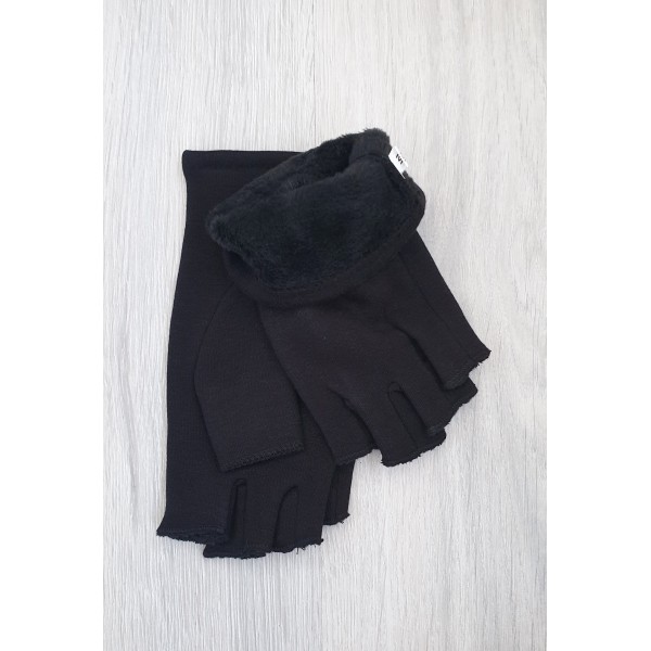 Чоловічі трикотажні рукавиці без пальців