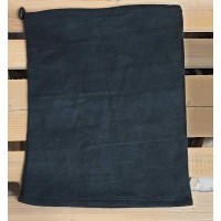 Баф флісовий з фіксатором - чорний