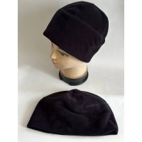 Флісова шапка котілок - чорна Флісова шапка котілок - чорна