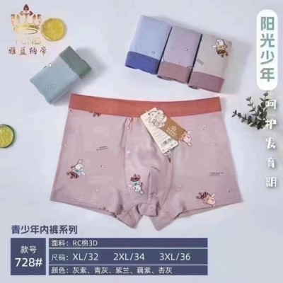 Підліткові боксери №728, XL-3XL